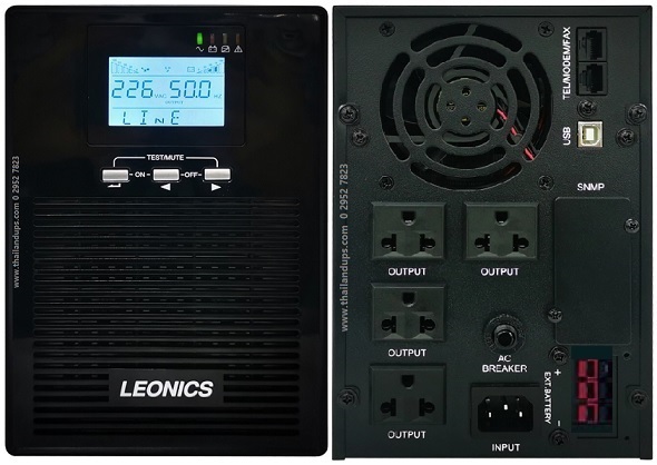 Leonics USE-600 CON pure sine wave ups